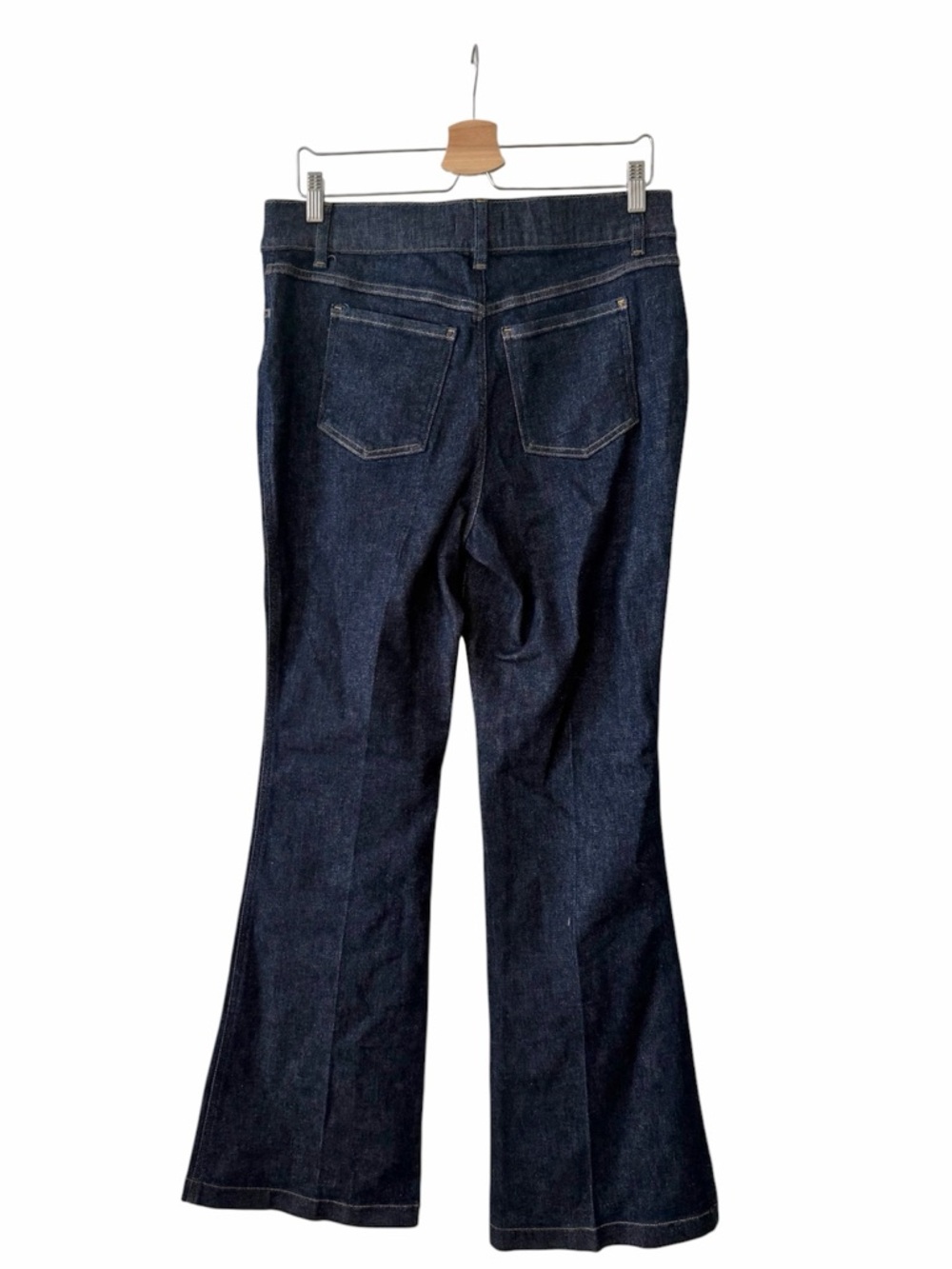 SPANX Pull On Flare Jeans Size Large - Picture 3 of 5